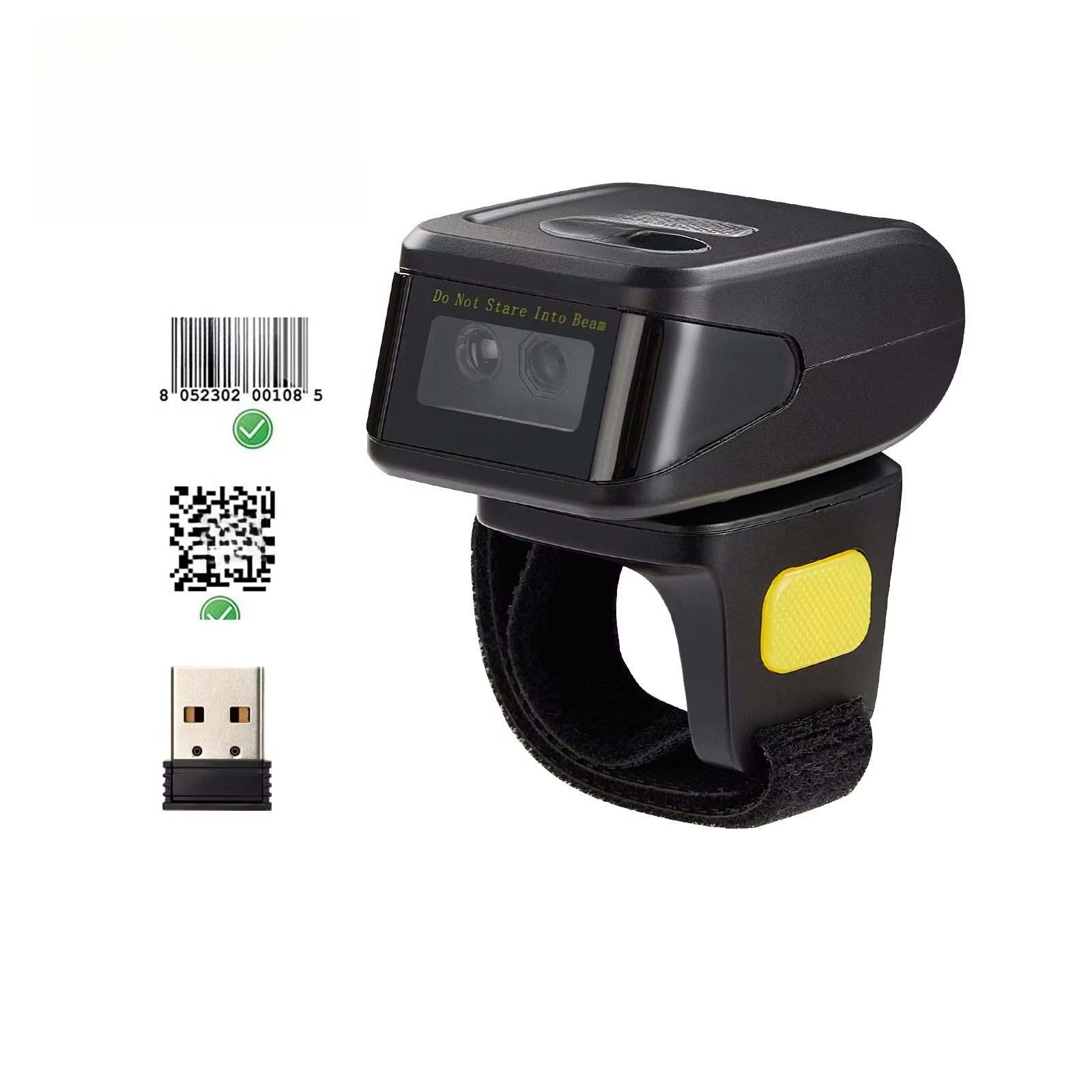 Barcode Scanner Wireless - Eyoyo Wired Wireless Dual Connection Date