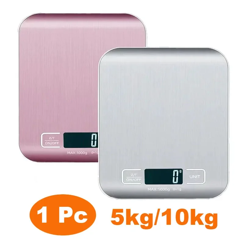 Electronics And Gadgets - Rechargeable Kitchen Scale LCD Display 5kg/10kg