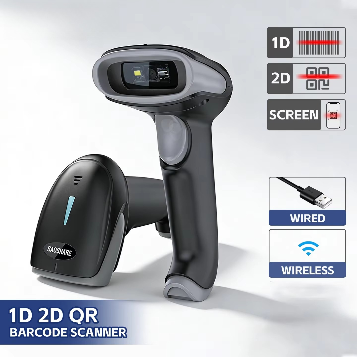 USB Wireless for 2.4G Barcode  - Barcode Scanner Wireless recensione e prezzo