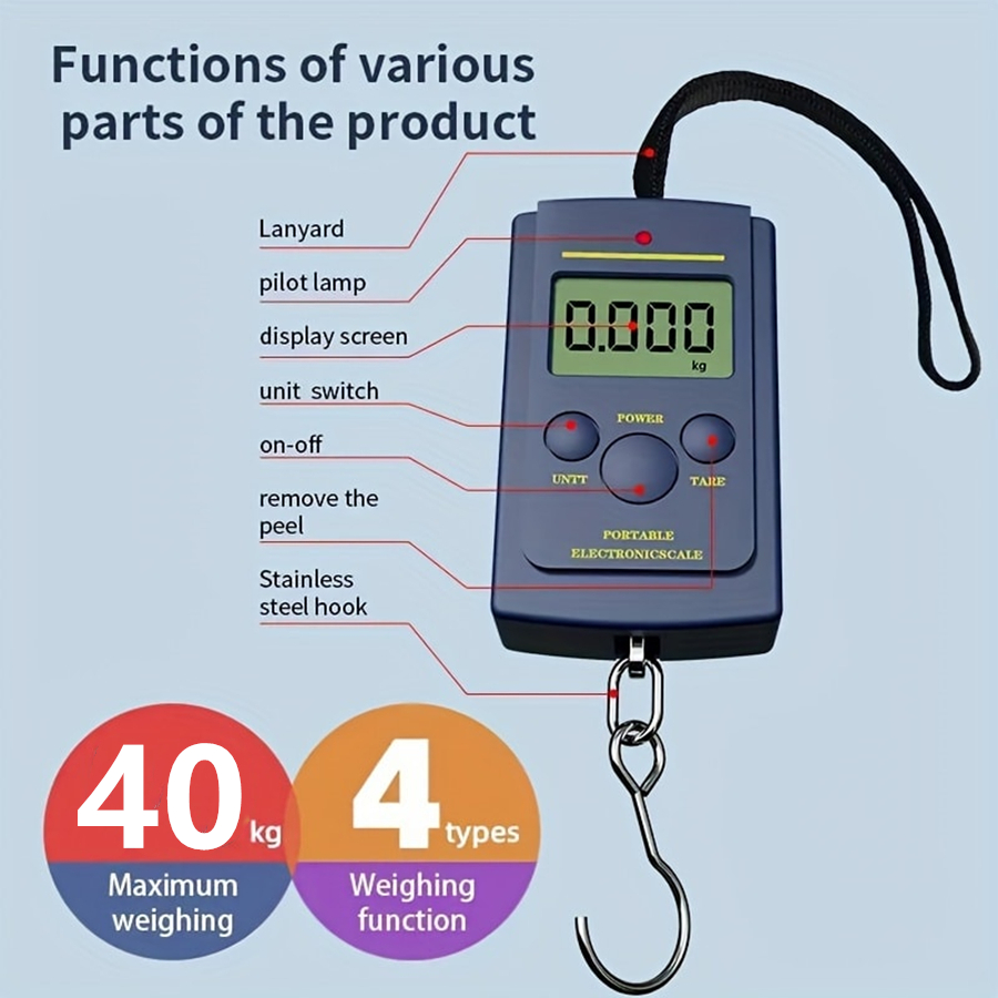 40kg Multifunctional Mini Elec - Electronics And Gadgets recensione e prezzo