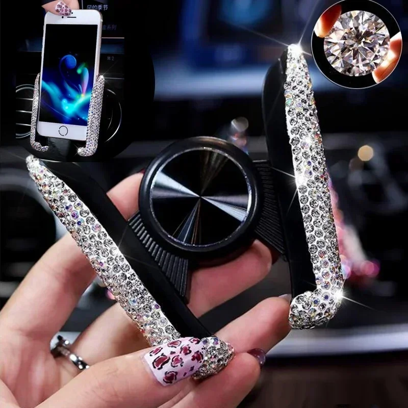 NEW Car Phone Holder Diamond C - Mobile Electronics Gadgets recensione e prezzo