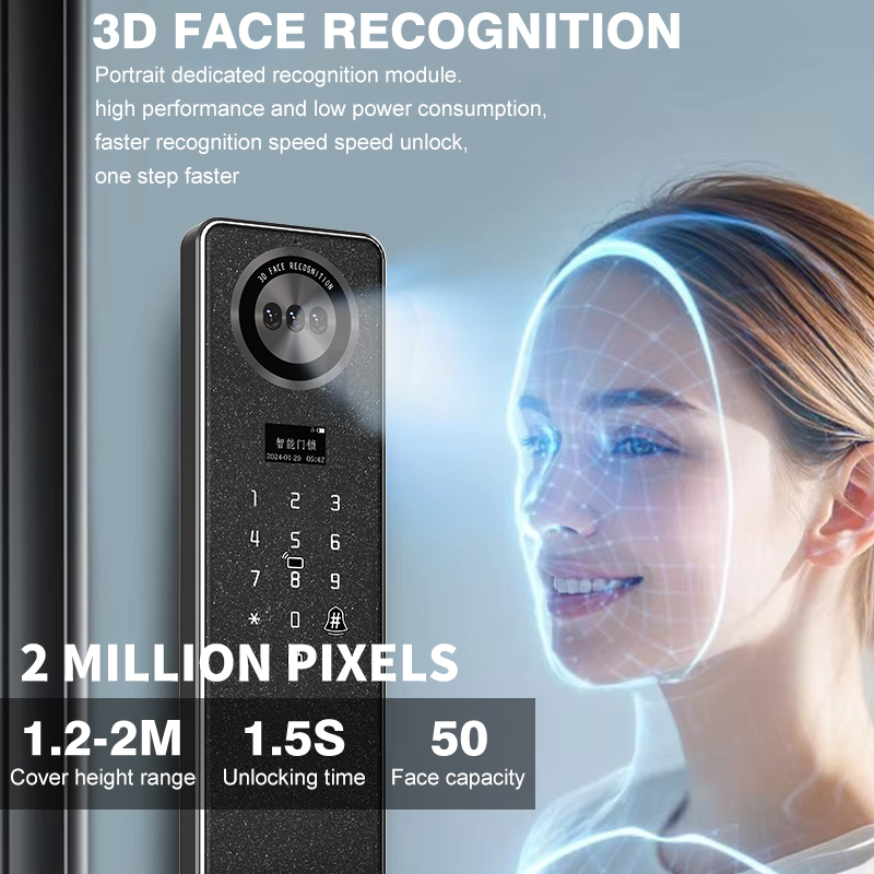 Tuya WiFi Smart Door Lock, Hom - Electronics & Gadgets Icon recensione e prezzo