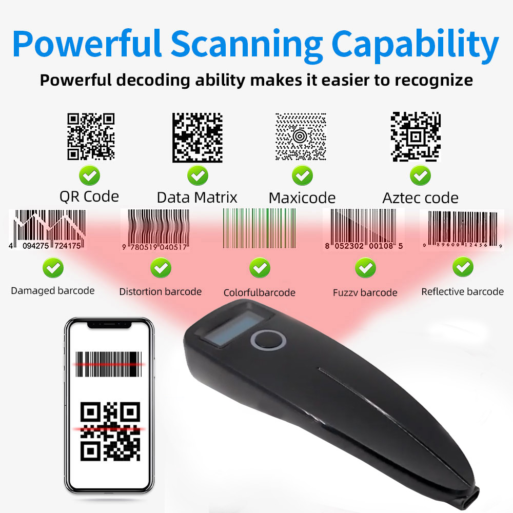 Barcode Scanner Wireless 1D 2D - Barcode Scanner Wireless recensione e prezzo