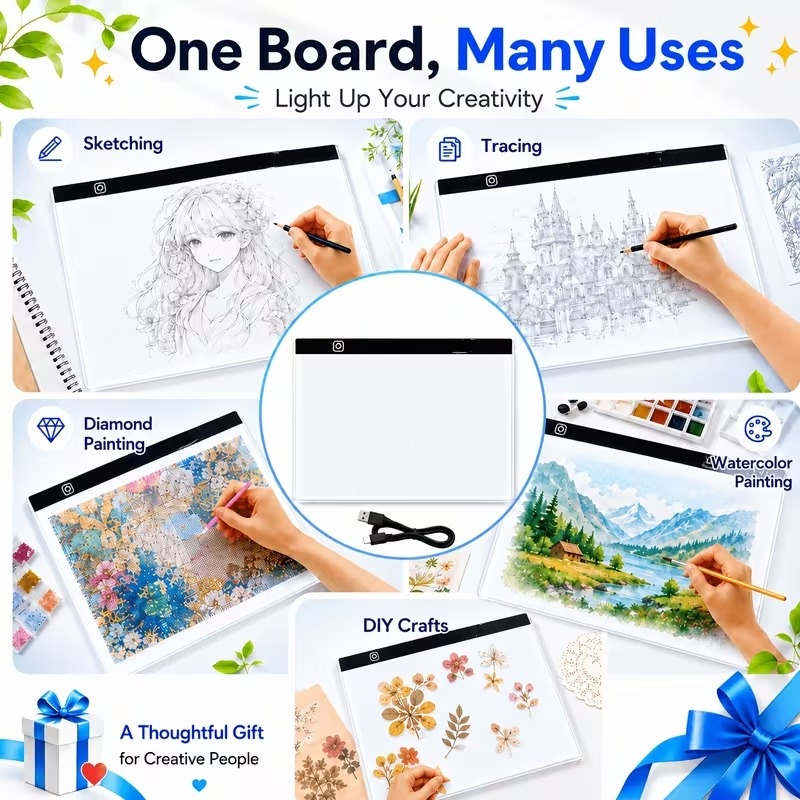 A4 A3 LED Light Pad for Diamon - Digital Drawing Tablet recensione e prezzo