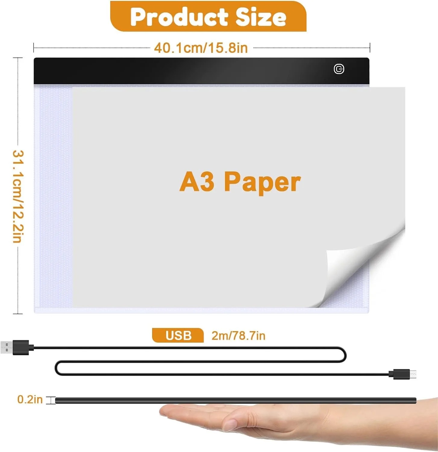 A4 A3 LED Light Pad for Diamon - Digital Drawing Tablet recensione e prezzo