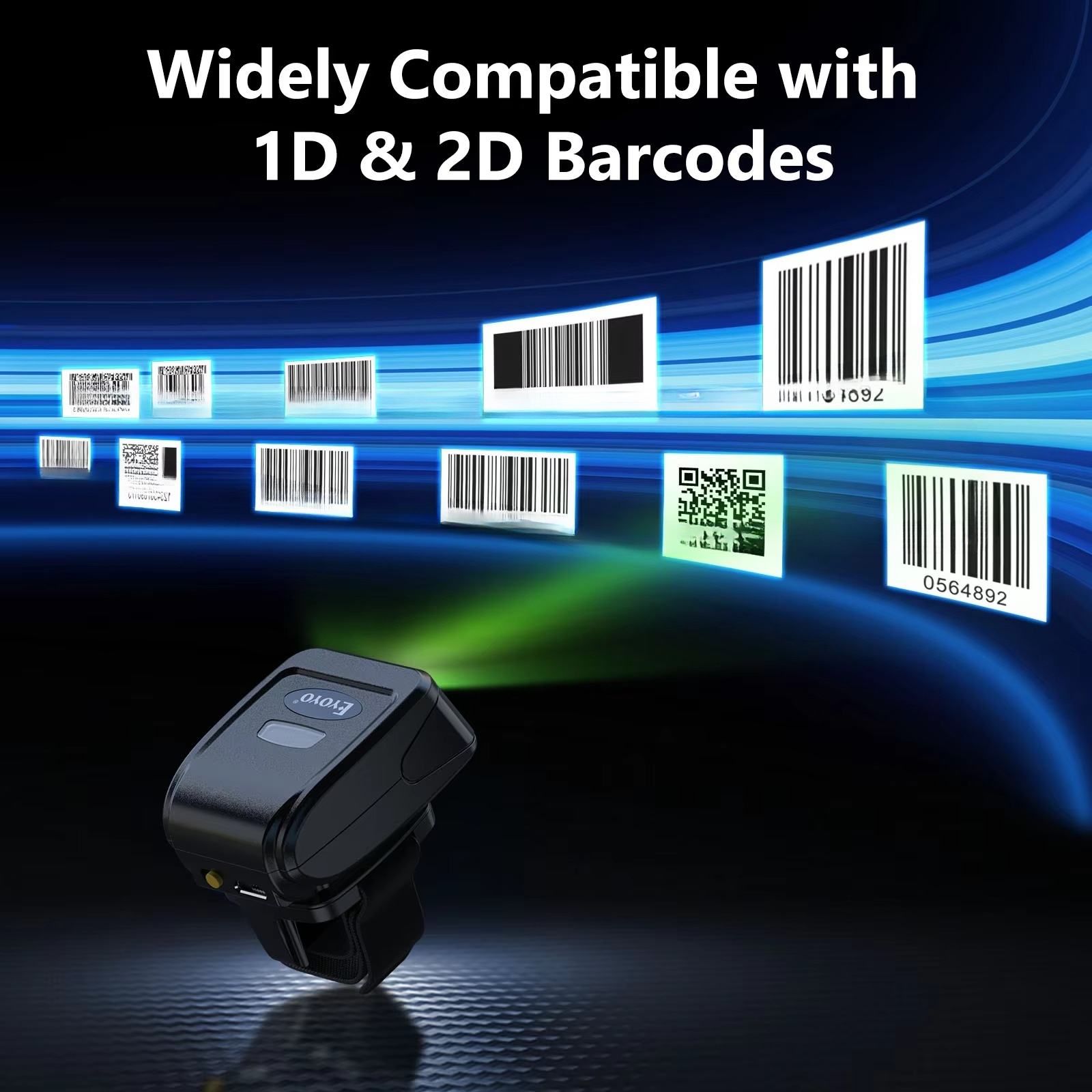 Eyoyo Wired Wireless Dual Conn - Barcode Scanner Wireless recensione e prezzo