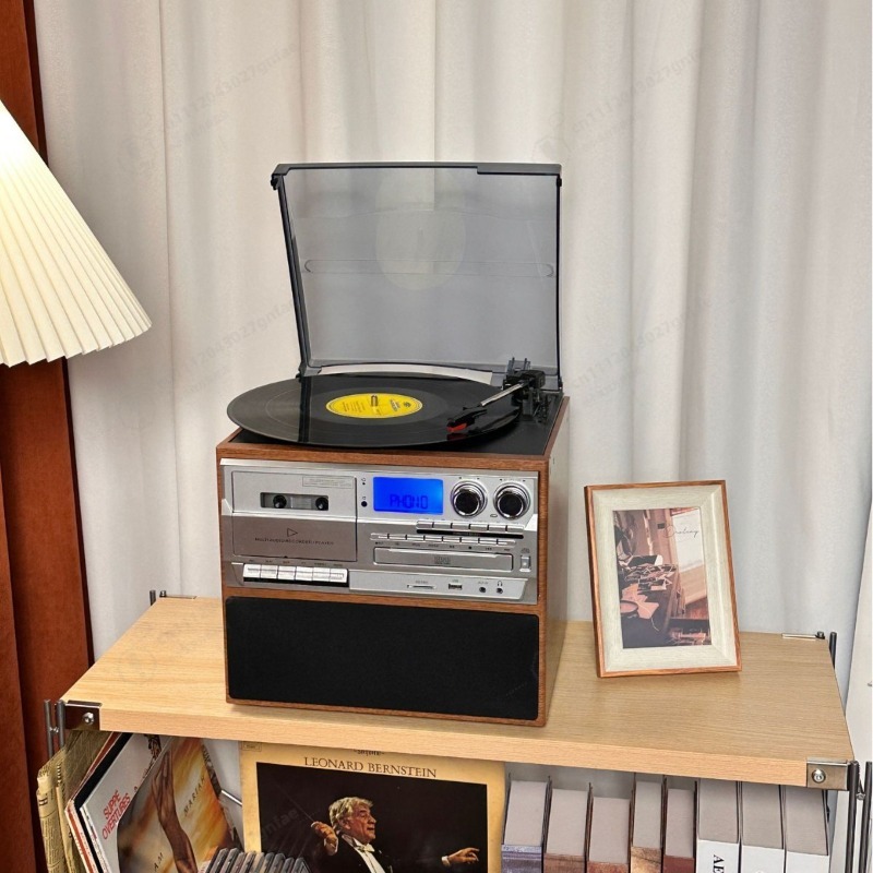 Retro Vinyl CD All-in-one Mach - Bluetooth Speaker Waterproof recensione e prezzo