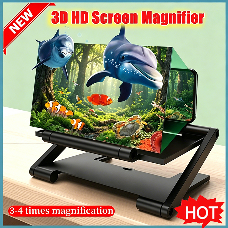 NEW 3D Screen Amplifier Mobile - Digital Magnifier Reading recensione e prezzo