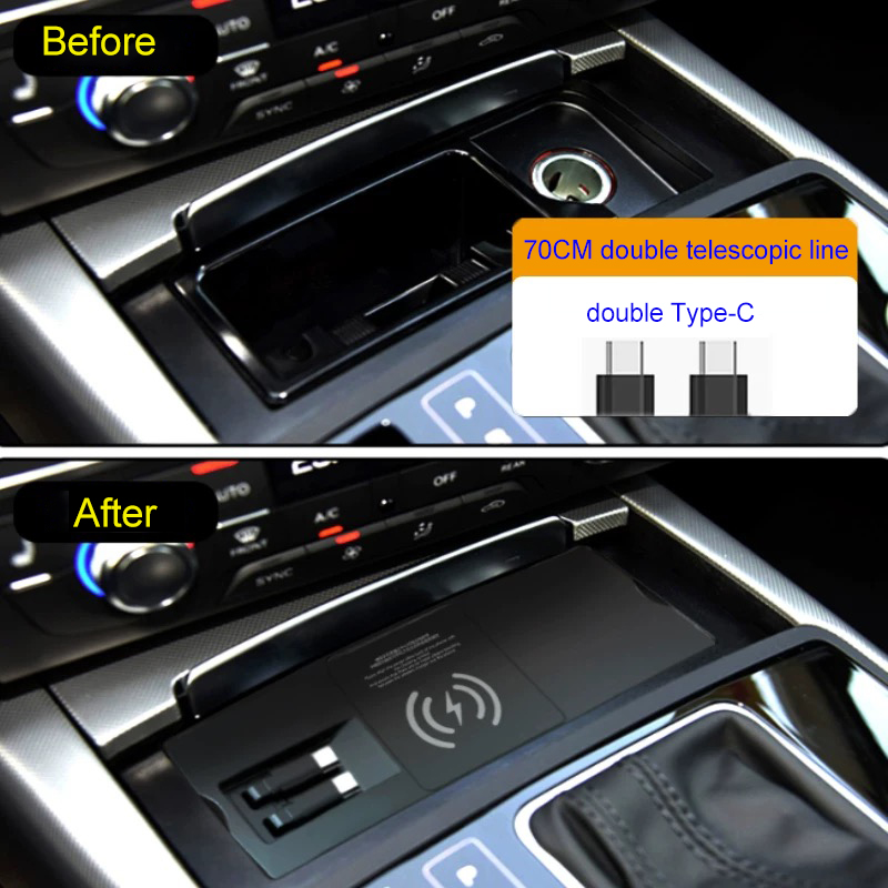 For Audi A6L A7 C7 Wireless Ch - Mobile Electronics Gadgets recensione e prezzo