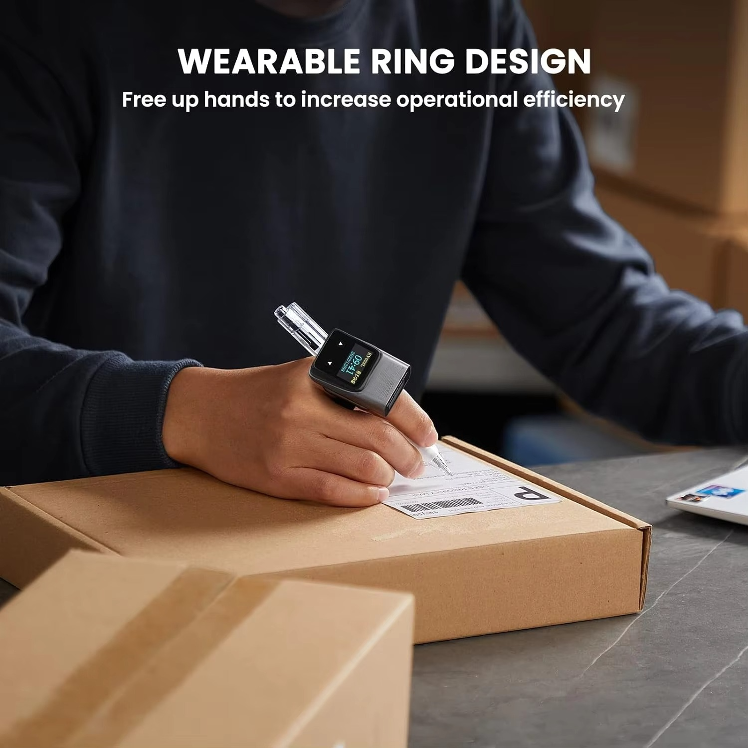 Eyoyo Mini 1D Wearable Wireles - Barcode Scanner Wireless recensione e prezzo