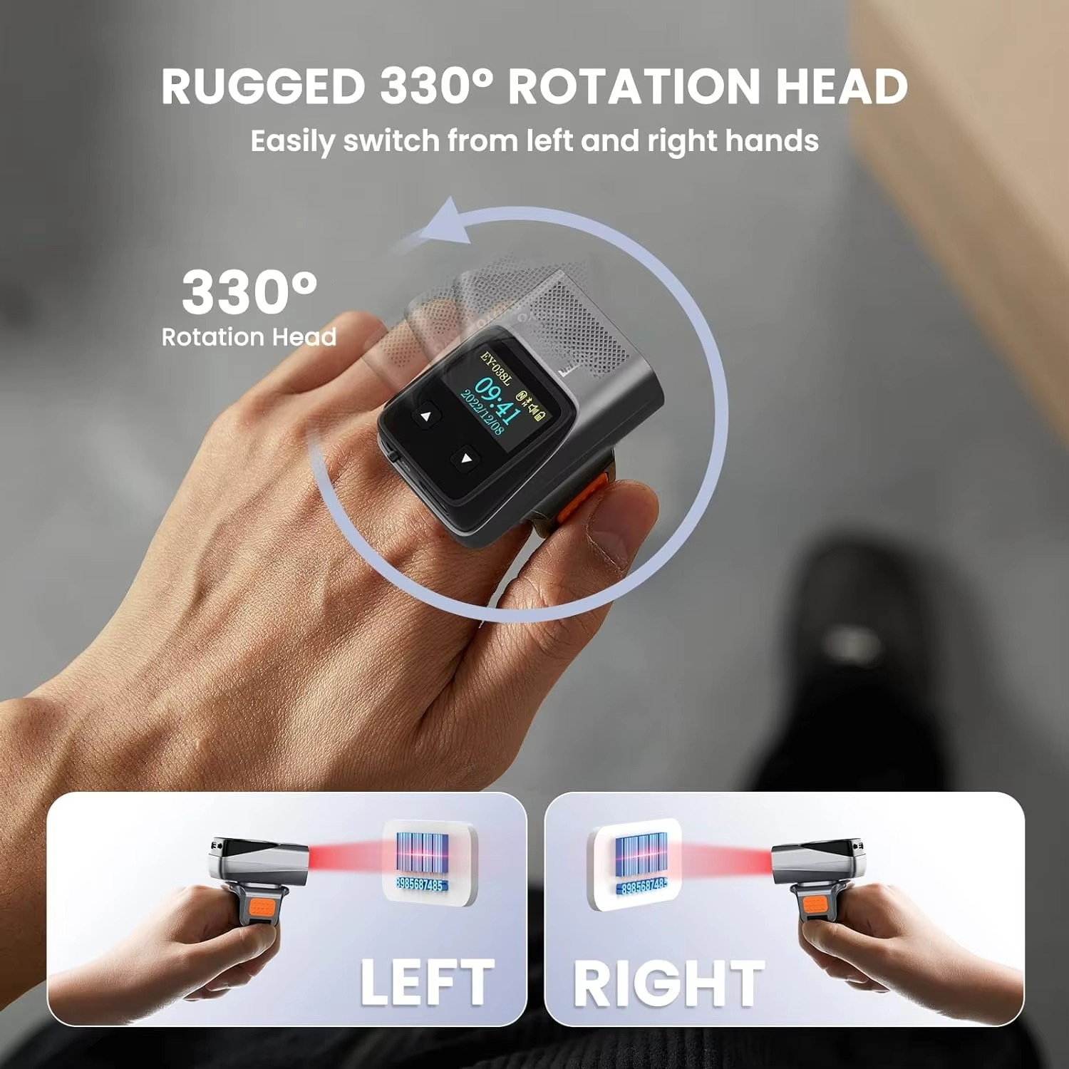 Eyoyo Mini 1D Wearable Wireles - Barcode Scanner Wireless recensione e prezzo