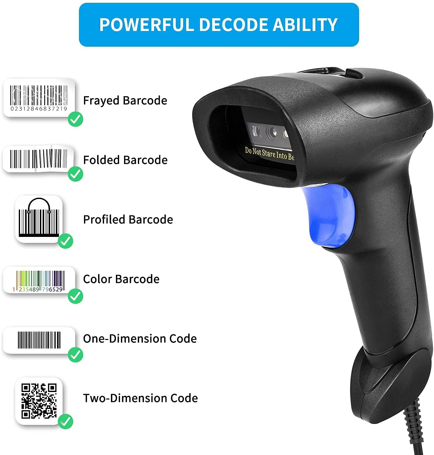 NETUM L5 Wired 2D Barcode Scan - Barcode Scanner Wireless recensione e prezzo