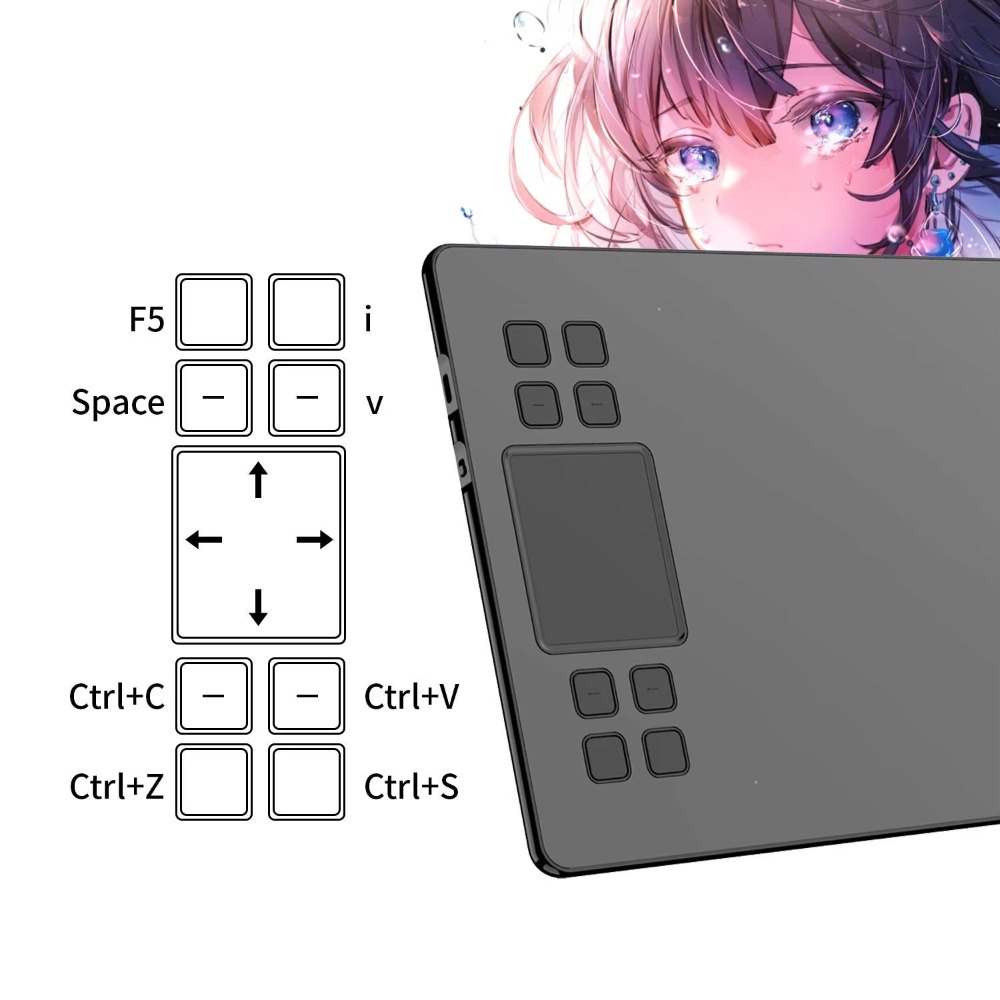 10×6 Inch Drawing Tablet Batte - Digital Drawing Tablet recensione e prezzo