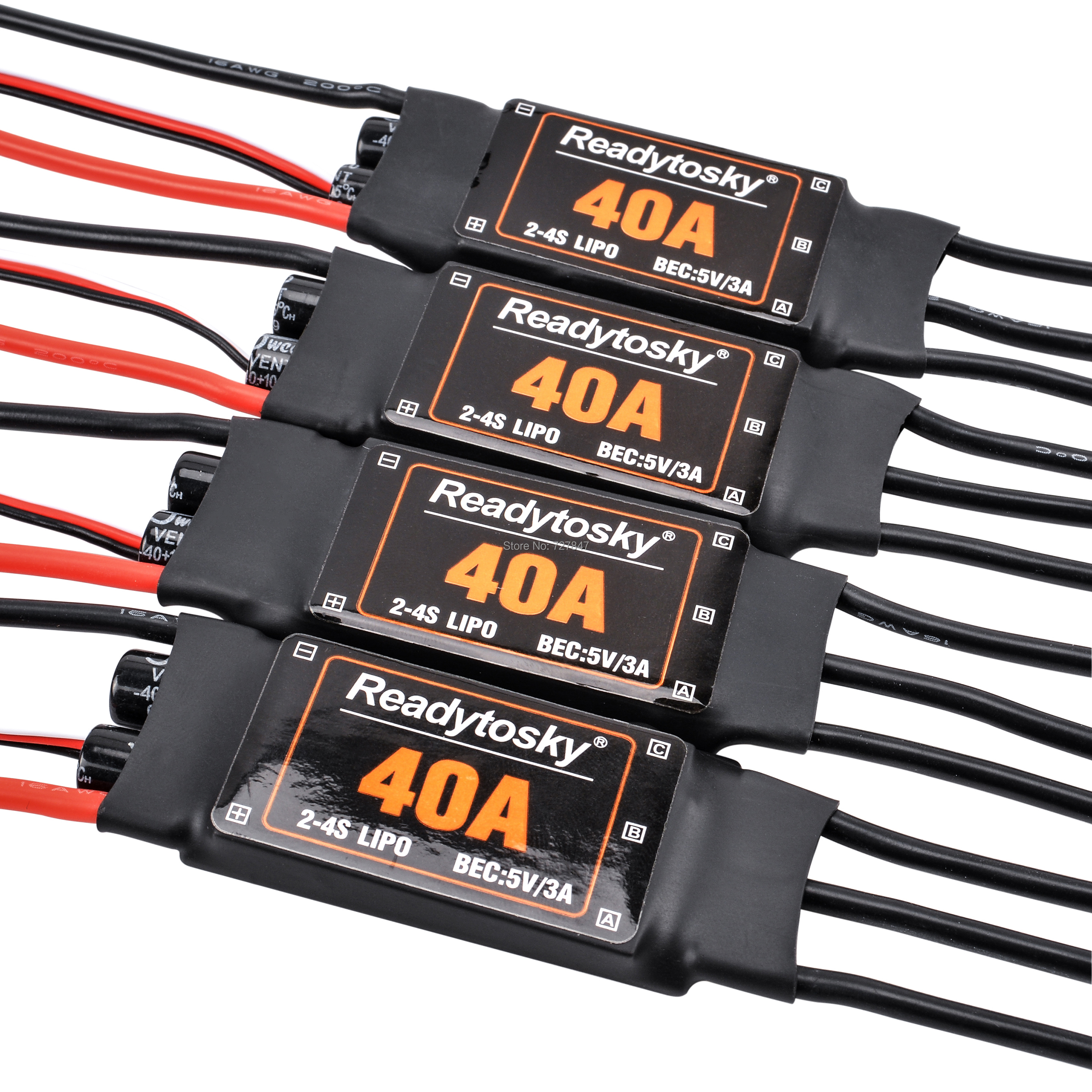 NEW 40A ESC 2-4S 5V/3A Brushle - Electronics New Gadgets recensione e prezzo