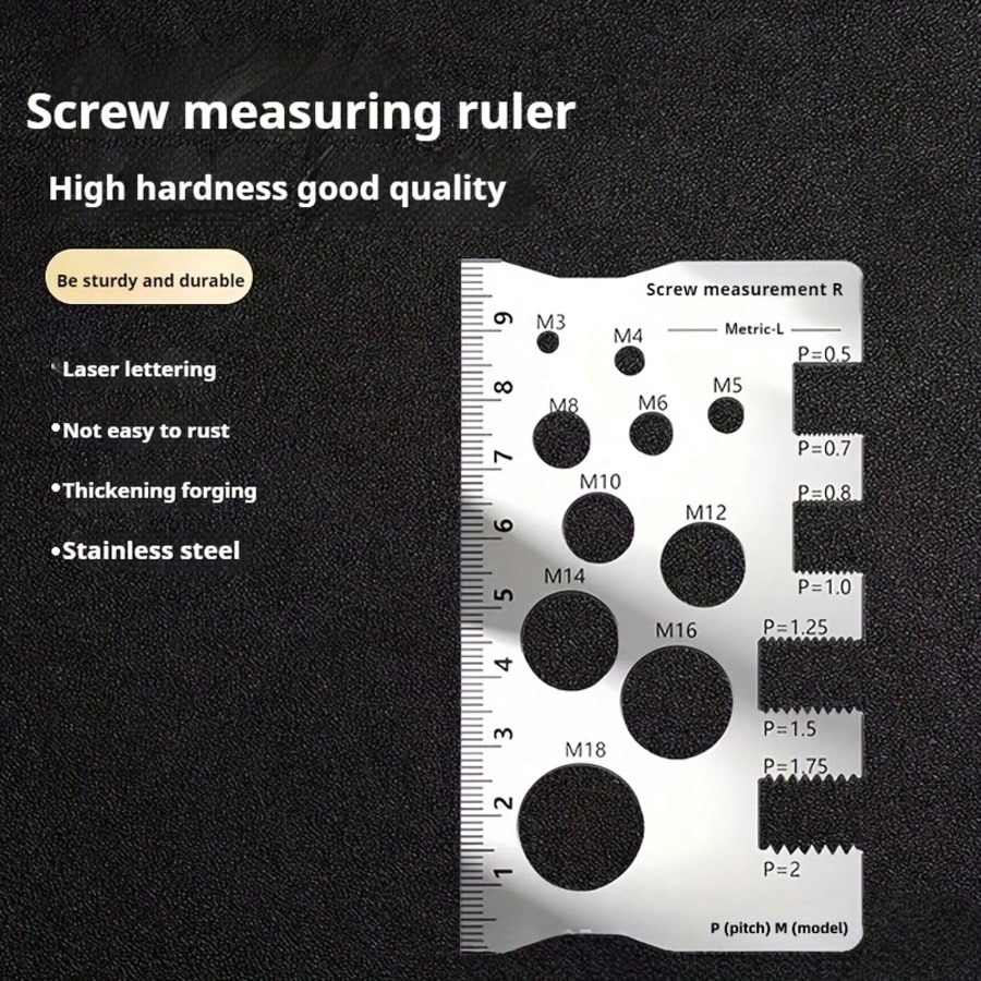 Solid Metal Screw Bolt Caliper - Electronics & Gadgets Icon recensione e prezzo