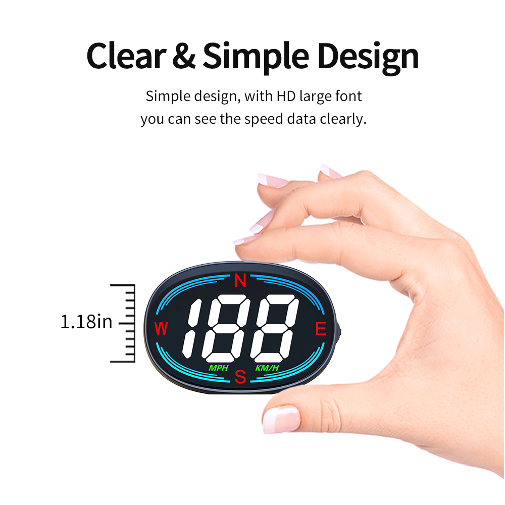 H2 GPS Car HUD Digital KM/H MP - Electronics And Gadgets recensione e prezzo