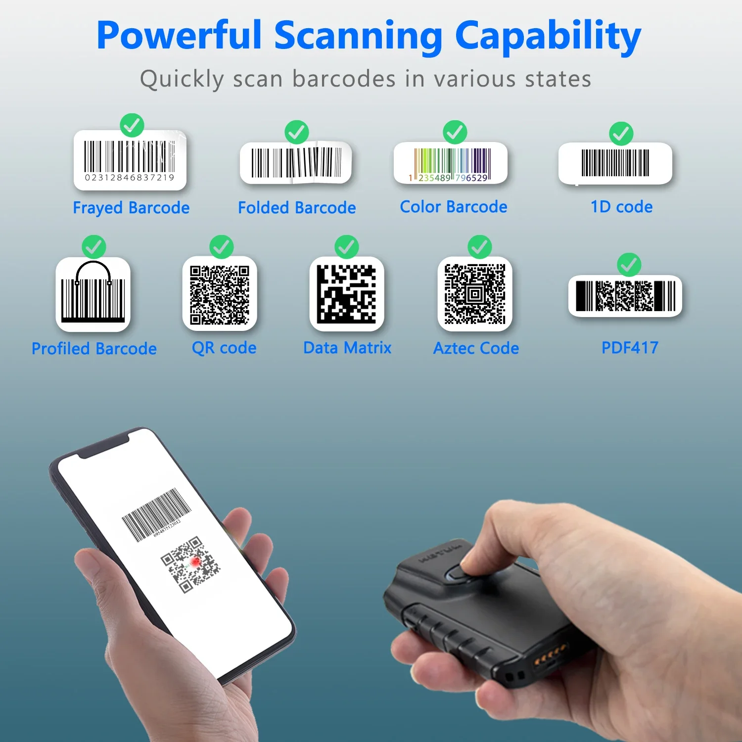 Netum E800 QR Code Reader Phon - Barcode Scanner Wireless recensione e prezzo