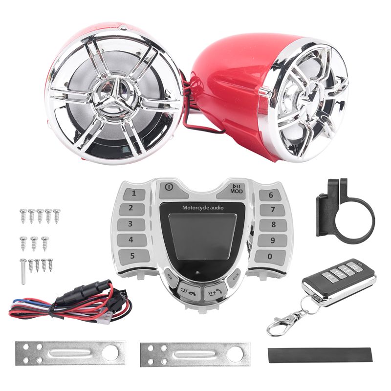 Motorcycle Audio Stereo Speake - Bluetooth Speaker Waterproof recensione e prezzo